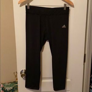 Black adidas work out leggings